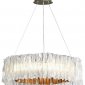 Подвесная люстра DeLight Collection Accordeon 10310P-780 white/gold