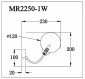 Бра MyFar Leticia MR2250-1W