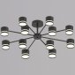 Потолочная люстра Reluce 89730-0.3-12 GX53 BK