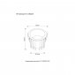 Светильник встраиваемый Crystal Lux CLT 008C83 WH 4000K IP54