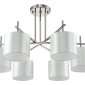 Потолочная люстра Crystal Lux Sergio PL6 Nickel