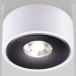Накладной светодиодный светильник Elektrostandard Glide 25100/Led белый/черный a059332