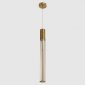 Подвесной светодиодный светильник Crystal Lux Lineup SP11W Led Brass
