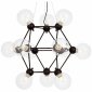 Подвесная люстра Lumina Deco Zodiak LDP 160N-12 BK+PR