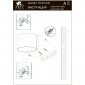Бра Arte Lamp Cerchio A1417AP-1GY