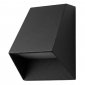 Уличный настенный светильник Uniel ULU-P34A-5W/4000K IP65 BLACK UL-00013623