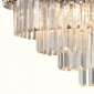 Подвесная люстра Darian DARIAN 76017/10C CHROME BLACK