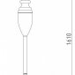 Торшер Eurosvet 9 009/1T RDM (янтарь)