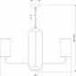 Подвесная люстра Eurosvet Purezza 60128/6 хром