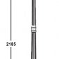 Наземный фонарь ASTORIA 1 S 91309S/10 down Bl