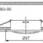 Точечные светильники Kanlux ARGUS CT-2115-BR/M 330