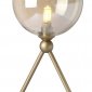 Настольная лампа Crystal Lux Francisca LG1 Gold/Cognac