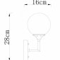Бра Arte Lamp Marco A2703AP-1SG