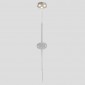 Светильник подвесной Crystal Lux GLASS SP3W LED CHROME