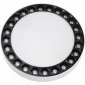 Потолочный светодиодный светильник iLedex Mercury 5552-36W-D217-3/4K-WH+BK