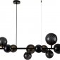 Подвесная люстра Indigo Molecola 11018/10P Black V000196