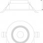 Точечный светильник Even 25094/LED