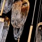Подвесная люстра Cascade LE7717/10+5+1 Gold