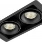 Точечный светильник Lumme DL18615/02WW-SQ Shiny black/Black