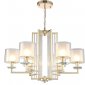 Подвесная люстра Crystal Lux Nicolas SP-PL6 Gold/White