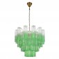 Подвесная люстра Loft IT Murano 10580/600 Clear green