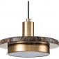 Подвесной светильник Escada Torano 10260/1LED Brown marble