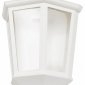 Настенный фонарь ЭРА уличный НБУ 06-60-003 У1 белый прозр.