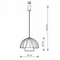 Подвесной светильник Lighthall Iris LH012097