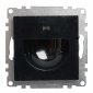 Подсветка встраиваемая LED c дд (механизм) 250В 1W 4000К Катрин черный 50278