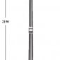Наземный фонарь KRAKOV 2 87309A Gb