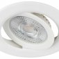Светильник светодиодный встраиваемый ЭРА KL LED 25A-5 3K WH 5Вт 3000К круглый поворотный белый Б0068128