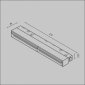 Трековый светильник Parete TR106-2-12W3K-W