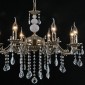 Подвесная люстра Illumico IL9927-8PSQ-24 AB CASTOR