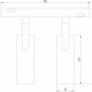 Светильник на штанге Elektrostandard Slim Magnetic a063527
