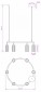 Подвесная люстра Moderli Cora V11604-6P