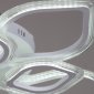 Потолочная светодиодная люстра Reluce 09827-3.3-5+5 WH
