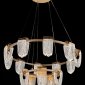 Подвесная люстра Cascade LE7717/10+5 Gold