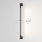 Уличный настенный светодиодный cветильник Elektrostandard Argos 35122/D черный a069746