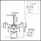 Подвесная люстра Lumion Chipsy 8320/5