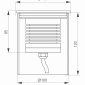 Встраиваемый светодиодный светильник Arlight LTD-GROUND-R110-15W Day4000 033578