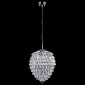 Подвесной светильник Crystal Lux Charme SP4 Chrome/Transparent