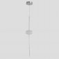 Светильник подвесной Crystal Lux GLASS SP3W LED CHROME