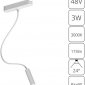 Трековый светодиодный светильник Arte Lamp Rapid A1162PL-1WH