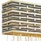 Настенный светильник Lucia Tucci Perso PERSO W4930.3 gold&black