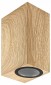 Уличный настенный светильник Uniel UUL-P42A 2х6W/GU10 IP65 PINE UL-00010558