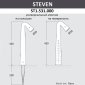 Наземный светильник Fumagalli Steven ST1.531.000.AXZ1L