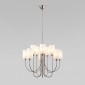 Подвесная люстра Eurosvet Abbey 60164/10 никель