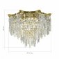 Потолочная люстра ST Luce Ofelia SL1659.302.07