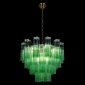 Подвесная люстра Loft IT Murano 10580/600 Clear green