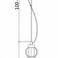 Подвесной светодиодный светильник Maytoni Collar P069PL-L17CH3K